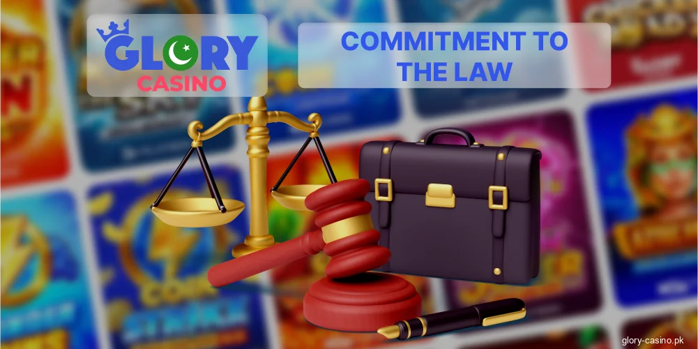 Legal status of Glory Casino Pakistan