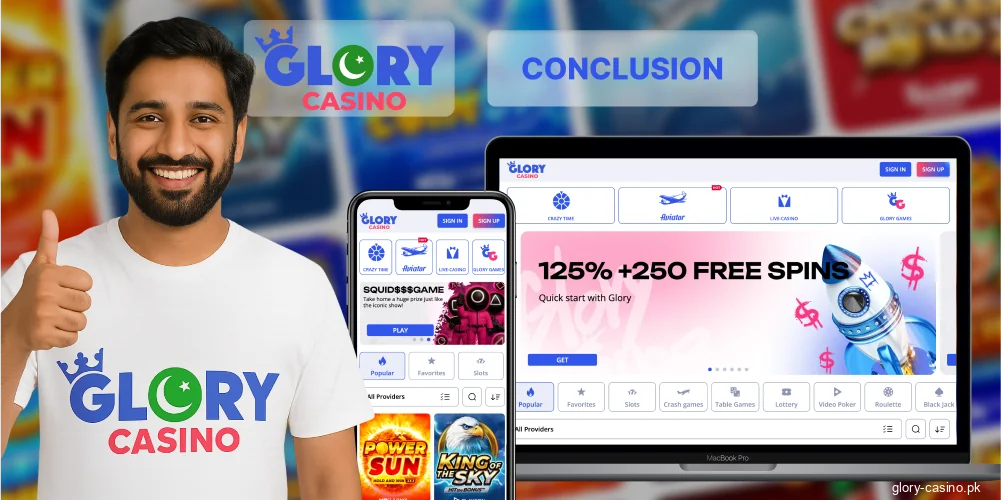 Advantages of Glory Casino in Pakistan