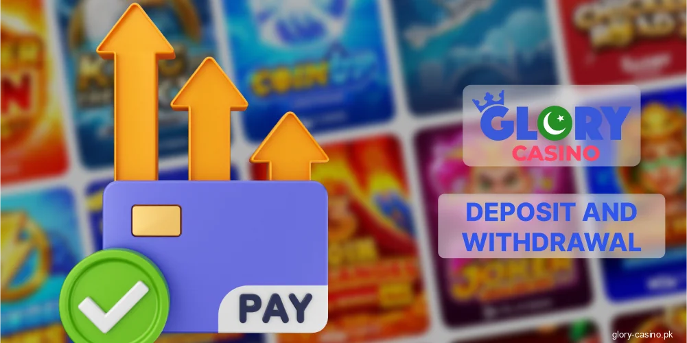 Payment rules at Glory Casino Pakistan