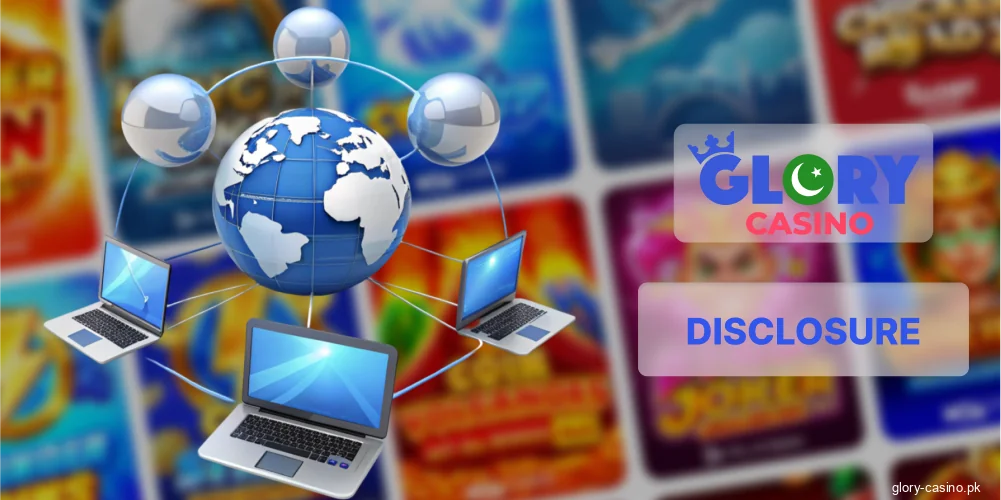 Glory Casino data sharing policy