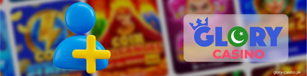 Use single account on Glory Casino
