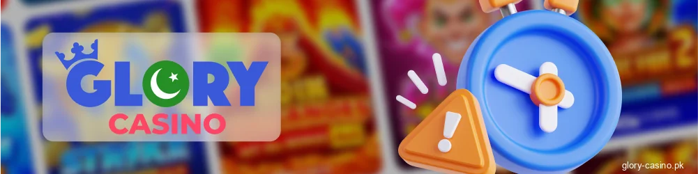 Glory Casino recommends regular play breaks