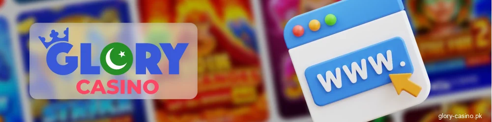 Third-party links at Glory Casino site