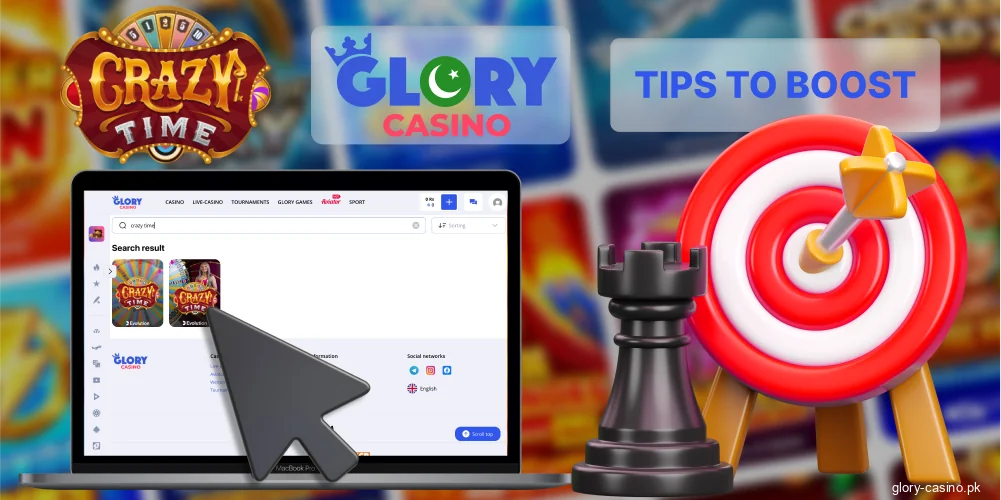 Tips to win Crazy Time Glory Casino