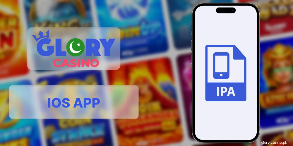 Allow iOS app download Glory Casino