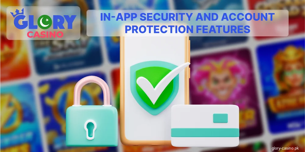 Glory Casino app security features