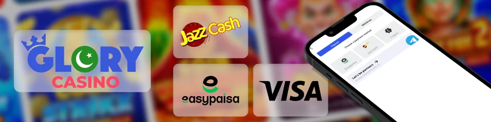 Easypaisa and JazzCash Glory Casino app