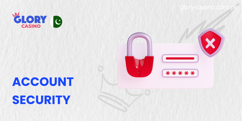 Account Security in Glory Casino