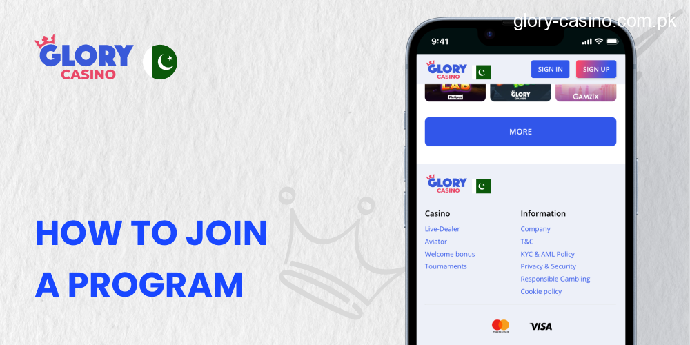 How to Join an Affiliate Program in Glory Casino