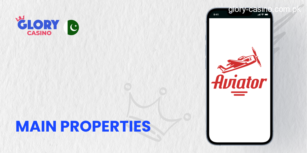 Main Properties of the Aviator Game in Glory Casino